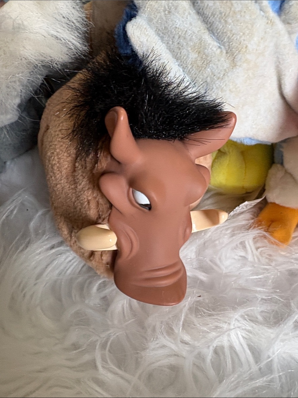 Disney Lion King Plush Set- Yellow Simba with Blue, Orange & Brown Friends - Picture 5 of 8